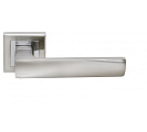 Ручка дверная (Rucetti) белый никель/хром (RAP 14-S SN/CP)