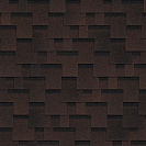 Черепица битумная Шинглас Оптима аккорд, цвет коричневый, 3м2                              