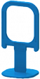Система выравнивания плитки (Намерение) Квадрат зажим, голубой 0,7мм, 100шт (449-3100)
