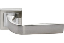 Ручка дверная (Rucetti) белый никель/хром (RAP 15-S SN/CP)
