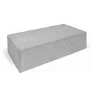 Кирпич бетонный облицовочный полнотелый М250 (Брикстоун) 250х120х65мм, серый /320